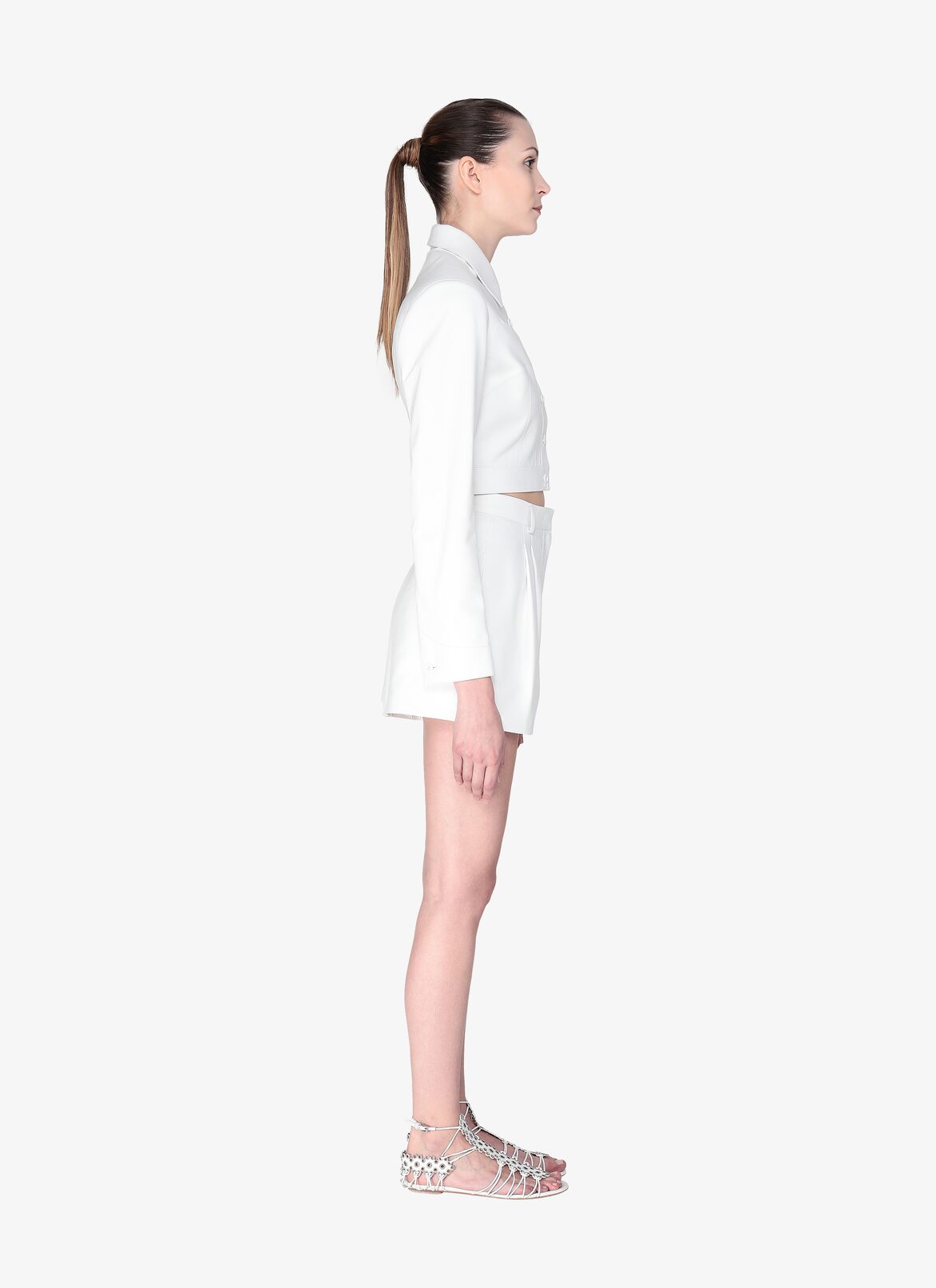 Alaïa Edition 1992 Leather Jacket ALAÏA WHITE ALAÏA EDITION 1992 LEATHER JACKET